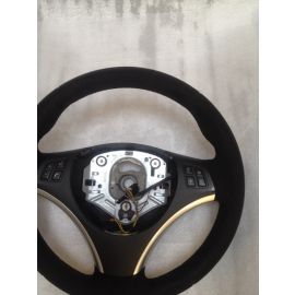 BMW E87 E90 E92 SPORT STEERING WHEEL ALCANTARA buy in USA