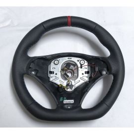 BMW e90 e91 e92 e93 3 Series Leather Steering Wheel Flat Custom E87 E88 buy in USA