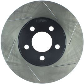 StopTech Power Slot 03-08 Crown Victoria/Grand Marquis/Lincoln Town Car Front Left Slotted Rotor buy in USA