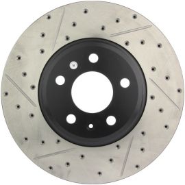 StopTech Power Slot 09-10 Audi A4/A4 Quattro / 08-10 A5 / 10 S4 Front Right Drilled & Slotted Rotor buy in USA