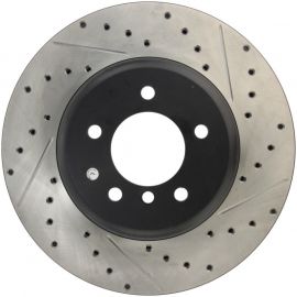 StopTech 08-09 BMW 535 Series / 04-09 545i/550i/645Ci/650i Slotted & Drilled Left Front Rotor buy in USA