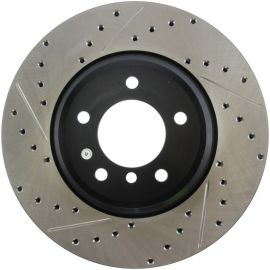 StopTech 07-09 BMW 335 (E90/E92/E93) Slotted & Drilled Right Front Rotor buy in USA