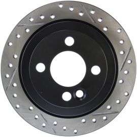 StopTech 07-09 Mini Coooper/Cooper S Slotted & Drilled Left Rear Rotor buy in USA