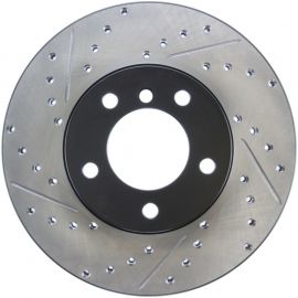 StopTech 9/07-09 BMW 328 Slotted & Drilled Right Front Rotor buy in USA