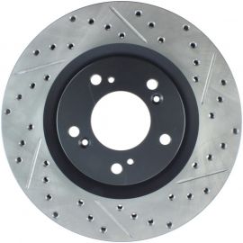 StopTech 00-09 S2000 Slotted & Drilled Left Front Rotor buy in USA