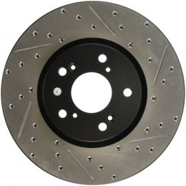 StopTech 04-08 Acura TL (Brembo Caliber) SportStop Slotted & Drilled Left Front Rotor buy in USA