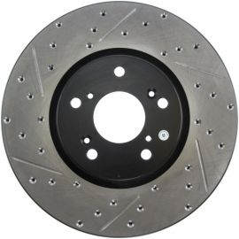 StopTech 04-08 Acura TL (Brembo Caliber) SportStop Slotted & Drilled Right Front Rotor buy in USA