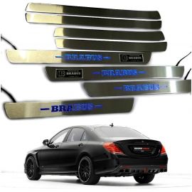 W222 S65 S500 S550 S600 Mercedes-Benz S Class Entrance mouldings LED Illuminated Door Sills Interior Trims buy in USA