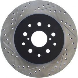 StopTech 5/93-98 Toyota Supra Right Rear Slotted & Drilled Rotor buy in USA