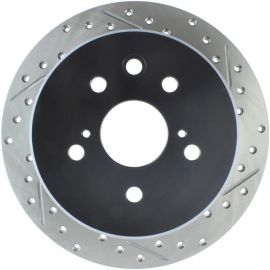 StopTech 06-10 Lexus IS 250/IS 300/IS 350 SportStop Slotted & Drilled Left Rear Rotor buy in USA