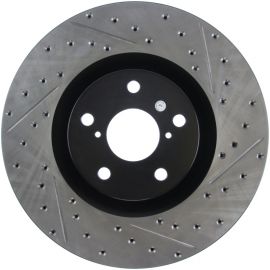 StopTech 14 Lexus IS Slotted & Drilled Front Left Rotor buy in USA