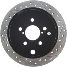 StopTech 08-10 Impreza WRX (Exc STi)/08-10 Impreza Coupe/Sedan Slotted & Drilled Left Rear Rotor buy in USA