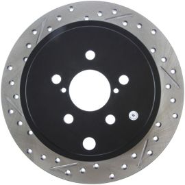 StopTech 08-10 Impreza WRX (Exc STi)/08-10 Impreza Coupe/Sedan Slotted & Drilled Right Rear Rotor buy in USA