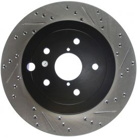 StopTech 08+ Subaru STI (Will Not Fit 05-07) Slotted & Drilled Sport Brake Rotor buy in USA