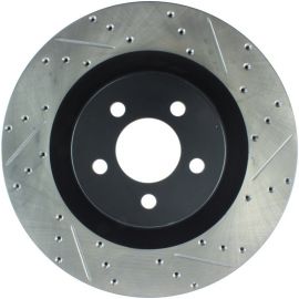 StopTech SportStop 06-09 Chrysler SRT-8 Front Left Drilled & Slotted Rotor buy in USA