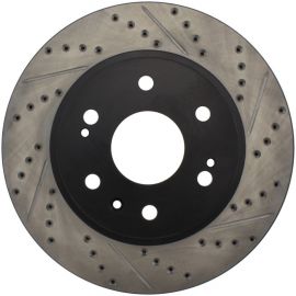 StopTech 05-10 GMC Sierra 1500 (w Rear Drum) / 07-09 GMC Yukon Front Left Slotted & Drilled Rotor buy in USA