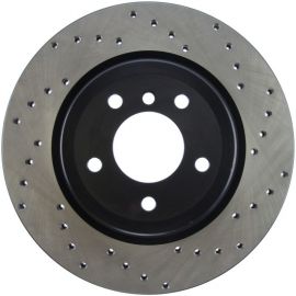 StopTech 07-10 BMW 335i Cross Drilled Left Rear Rotor buy in USA