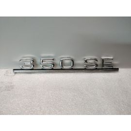 Mercedes W116 350SE Boot Trunk Emblem Badge buy in USA