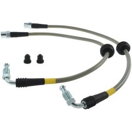 StopTech 07-08 Audi RS4 Front Stainless Steel Brake Line Kit buy in USA