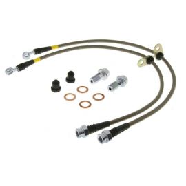 StopTech BMW / Mini Cooper / Volv0 Replacement Stainless Steel Front Brake Line Kit buy in USA