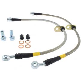 StopTech 99-00 Civic Si w/Rear Disc Brakes Front SS Brake Lines buy in USA