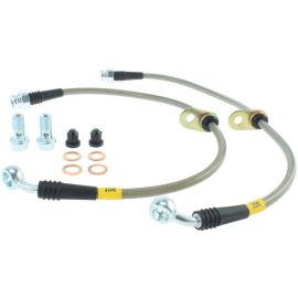 StopTech 94-01 Integra / 99-00 Civic Si w/Rear Disc Brakes Rear SS Brake Lines buy in USA