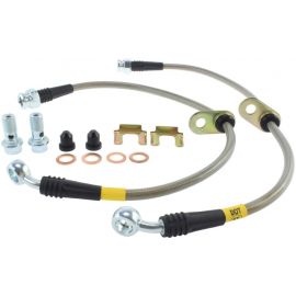 StopTech 13-13 Honda Civic EX Rear SS Brake Lines buy in USA