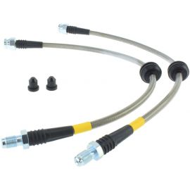 StopTech 07-09 Mazdaspeed3 / 04-07 Mazda 3 Stainless Steel Rear Brake Lines buy in USA