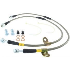 StopTech 07-13 Chevy/GMC Surburban/Sierra/Yukon Denali XL Stainless Steel Front Brake Line Kit buy in USA