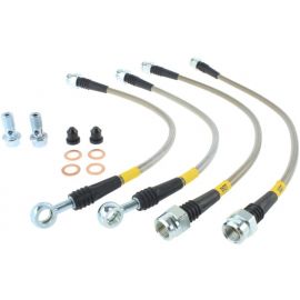 StopTech 07-08 Cadillac Escalade Stainless Steel Rear Brake Lines buy in USA