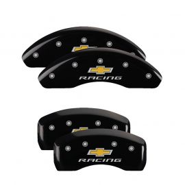 MGP 4 Caliper Covers Engraved Front & Rear Impala Black finish silver ch buy in USA