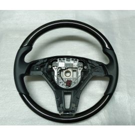 MERCEDES SLK 172 STEERING WHEEL WOOD BLACK GLOSS LEATHER C W204 GLK X204 W212 buy in USA