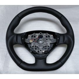 PEUGEOT PARTNER II STEERING WHEEL CUSTOM FLAT NEW LEATHER 2008-2017 buy in USA