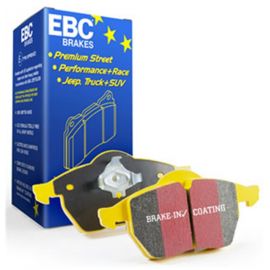 EBC 97-99 Porsche Boxster (Cast Iron Rotors only) 2.5 Yellowstuff Front Brake Pads buy in USA