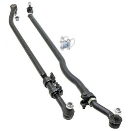 RockJock JK Currectlync Steering Sys. w/Flipped Drag Link 1.65in Dia. Tie Rod 1.3in Dia. w/Hardware buy in USA