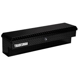 Tradesman Aluminum Side Bin Truck Tool Box w/Push Button (60in.) - Black buy in USA