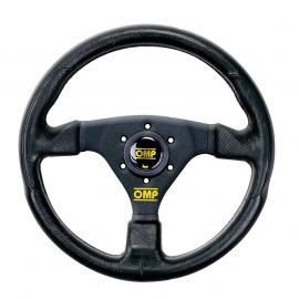 OMP GP Racing Steering Wheel - Black/Black buy in USA