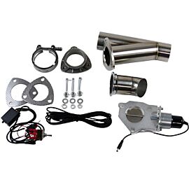 Granatelli 2.5in Stainless Steel Electronic Exhaust Cutout buy in USA