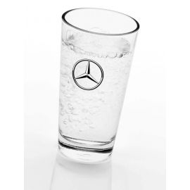 Original Mercedes-Benz Trinkglas Glas transparent Stern Logo buy in USA