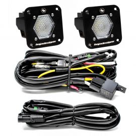 Baja Designs S1 Work/Scene LED Light Backup Kit w/ Mounting Bracket Pair buy in USA