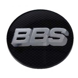 BBS Center Cap 70.6mm Carbon/Silver (5-tab) buy in USA