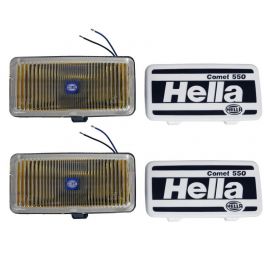 Hella 550 Series 55W 12V H3 Fog Lamp Kit - Amber buy in USA