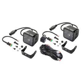 Hella Universal Black Magic 3.2in L.E.D. Cube Kit - Flood Beam (Long Range) buy in USA