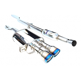 Invidia 13+ Ford Focus ST Q300 Oval Titanium Tip Cat-back Exhaust buy in USA