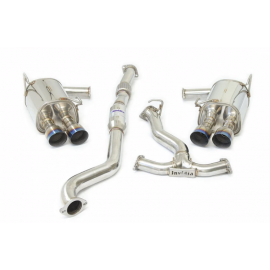 Invidia 2022+ Subaru WRX Q300 Single Layer Titanium Burnt Quad Tip Cat-back Exhaust buy in USA