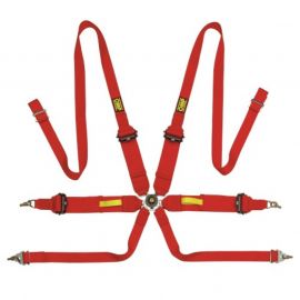 OMP Tecnica 3/2 Safety Harness - Red buy in USA