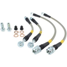 StopTech 2006-2014 Honda Ridgeline Stainless Steel Rear Brake Lines buy in USA