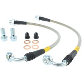 StopTech 07-08 Infiniti G35 Rear Stainless Steel Brake Lines buy in USA