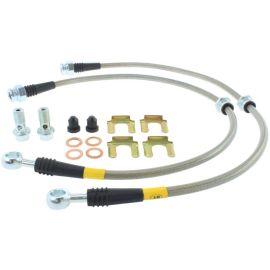 StopTech 95-99 Mitsubishi Eclipse Stainless Steel Front Brake Lines buy in USA