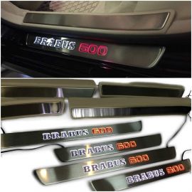 W222 600 S63 S65 S500 S550 S600 Mercedes-Benz S Class Entrance mouldings LED Illuminated Door Sills Interior Trims buy in USA